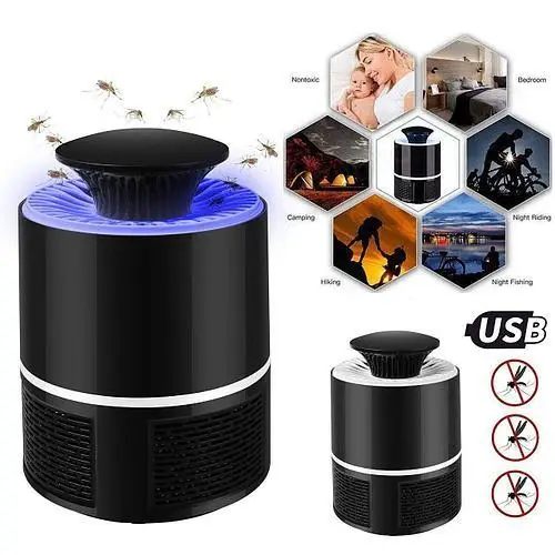 Знищувач комарів і комах NOVA Mosquito killer lamp NV-818 | Зображення 1