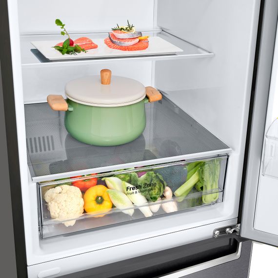 LG Холодильник з нижньою морозильною камерою GW-B459SLCM (GW-B459SLCM) | Зображення 9