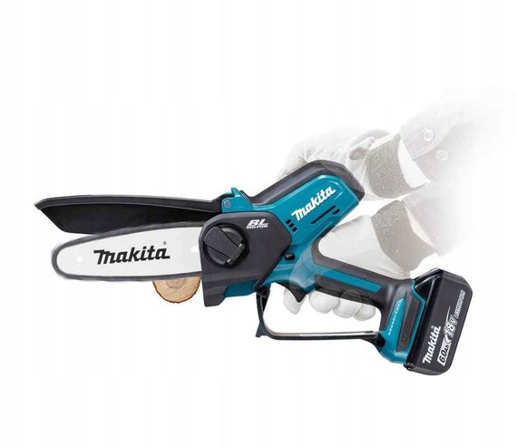 Пила ланцюгова акумуляторна Makita DUC150 BEO1 (15 см, 8 м/с, 320 Вт, BL, LXT, комплект) | Зображення 5