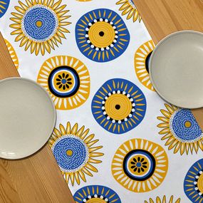 Доріжка на стіл Соняшники 150x40 см (DR__22U004)
