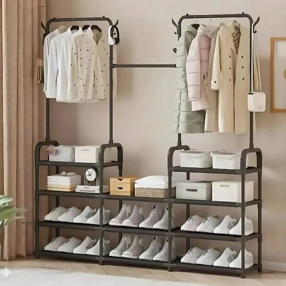 Багатофункціональна вішалка для зберігання Multi Functional Coat Rack AND 9130-4 | Зображення 4