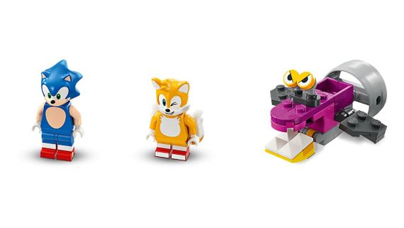 Конструктор LEGO Sonic the Hedgehog Човен із «Пригод Тейлза» (76997) | Зображення 6