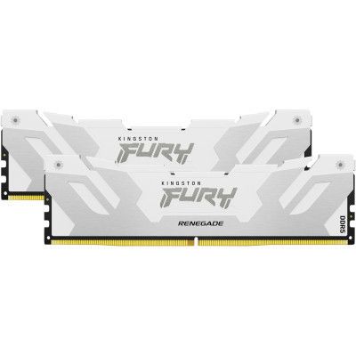 Модуль памяти для компьютера DDR5 32GB (2x16GB) Renegade White XMP Kingston Fury (ex.HyperX) (KF564C32RWK2-32) | Зображення 3