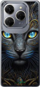 Чохол на Tecno Spark 20 Pro Кішка "5548u-3620-2448"
