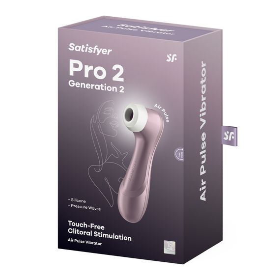 Вакуумний кліторальний стимулятор - Satisfyer Pro 2 Violet