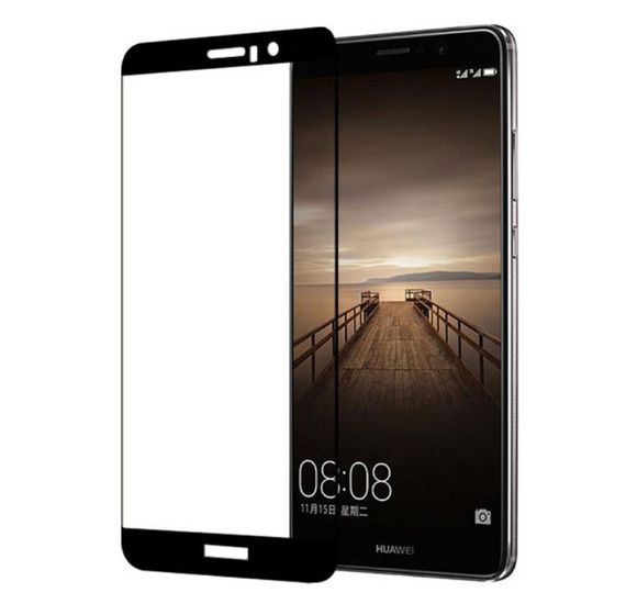 Full Cover защитное стекло для Huawei Nova Plus - Black