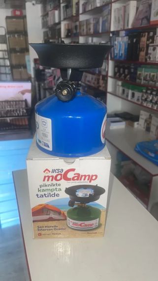 Газовий пальник-плита з п'єзопідпалом Iksa MoCamp / Портативний  похідний пальник / Туристична плита | Зображення 3