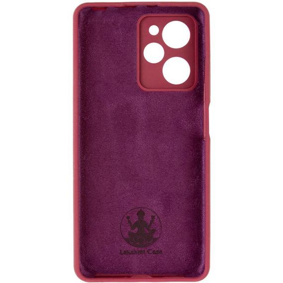 Чохол Silicone Cover Ummi Lakshmi Full Camera (AA) для Xiaomi Poco X5 Pro 5G Бордовий / Marsala | Зображення 2
