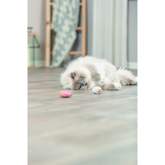 Іграшка Trixie для котів Морозиво і тістечко плюш з котячою м ятою 7 см | Зображення 6