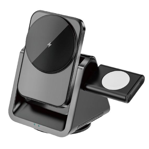 БЗП WIWU Wi-W018 3 in 1 wireless charger | Зображення 1