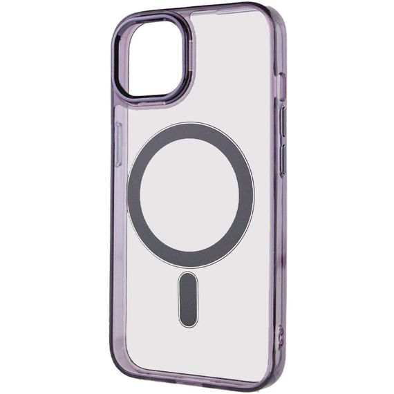 Чохол TPU Iris with MagSafe для Apple iPhone 14 (6.1") Чорний | Зображення 2