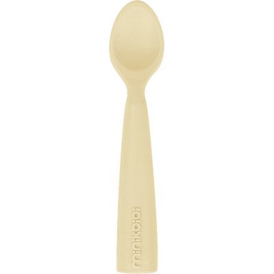 Набор детской посуды MinikOiOi Scooper силиконовая ложка (Mellow Yellow) (101140006)