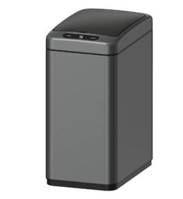 Відро для сміття сенсорне прямокутне Koer TC-020408-07 8 л графіт (KR5590)