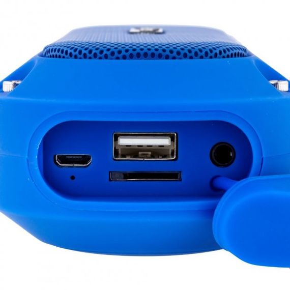 Портативна колонка XPRO SP-5 10Вт USB, AUX, FM, Bluetooth синя (ЦУ-00034282) | Зображення 3