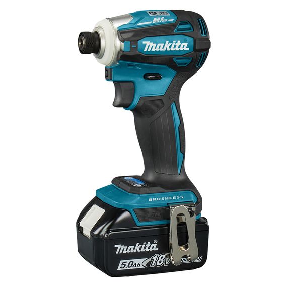 Винтоверт импульсный аккумуляторный Makita DTD172Z (180 Нм, 1/4", BL, LXT, без аккумуляторов и зарядного устройства) | Зображення 6