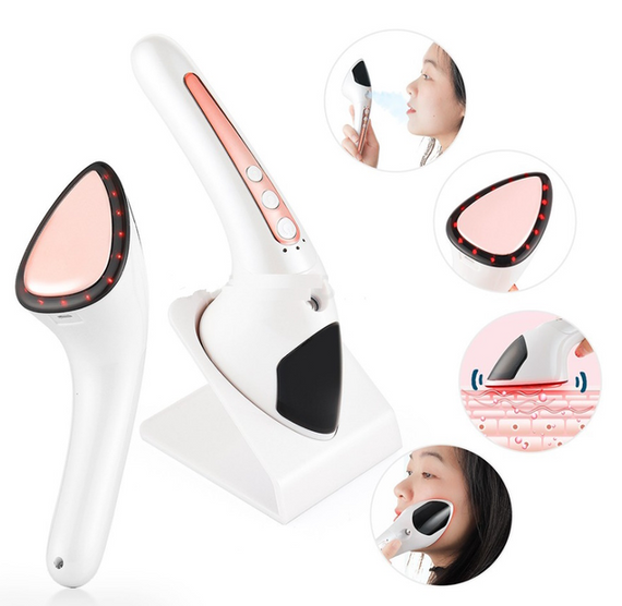 Массажёр – увлажнитель для лица SKIN IRONING XL-2308 с микротоками | Зображення 4