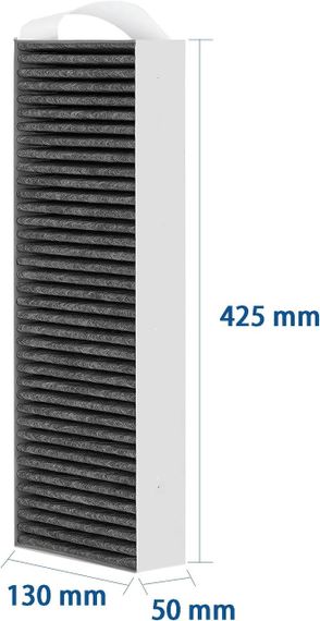 Фильтр с активированным углем для кухонной вытяжки Bora Pure S Pure X Pure для PUXU PURU PUAKF с рециркуляцией | Зображення 4