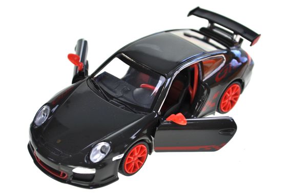 Машина металева  "АВТОПРОМ" 68342 1:32 Porsche 911  GT3 RS, батарейка, світло, звук, відкриваються двері, кор. 18*9*8см | Зображення 2