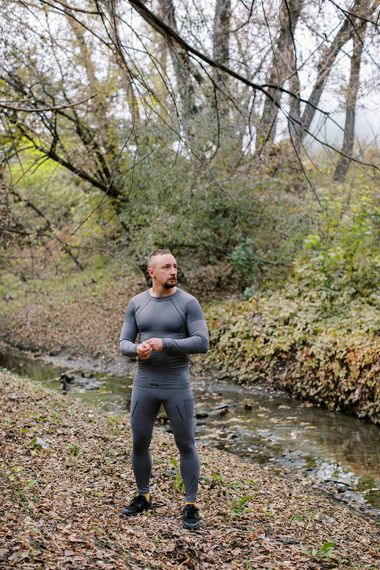 Термобілизна чоловіча Tramp Active сірий, теплий термокостюм трамп зимовий, для полювання риболовлі туризму ЗСУ, L/XL | Зображення 2
