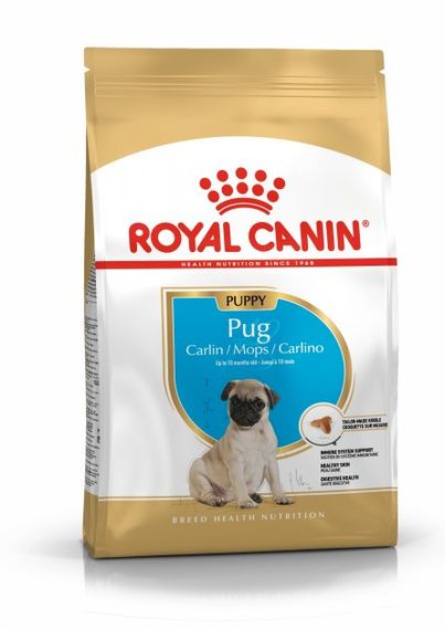 Корм Royal Canin Pug Puppy сухий для цуценят породи мопс 1.5 кг