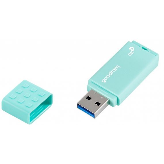 USB флеш накопичувач Goodram 16GB UME3 Care Green USB 3.0 (UME3-0160CRR11) | Зображення 1