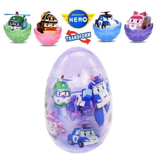 Уценка. Трансформер "Робокар" Поли - отбита часть