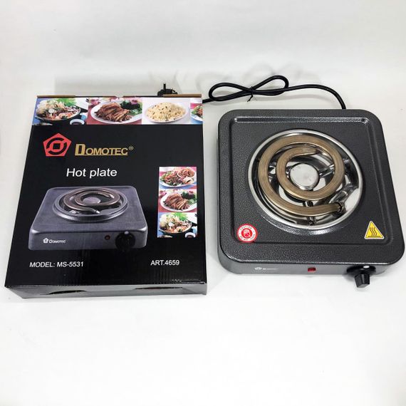 Электроплита Domotec MS-5531. NX-545 Цвет: серый | Зображення 4