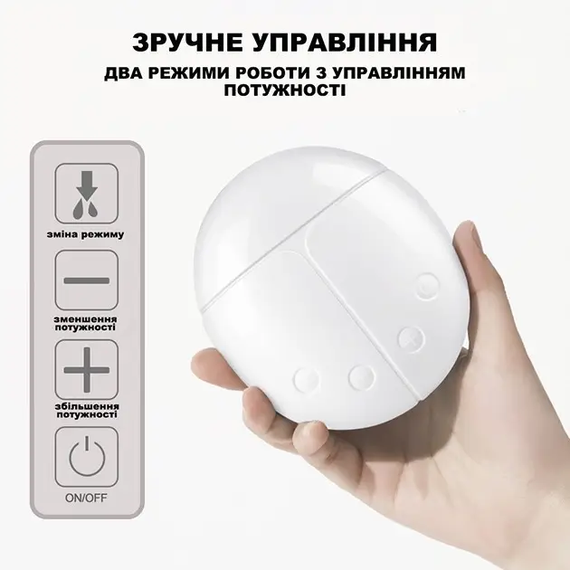 Электрический двойной массажный молокоотсос Kinder Goods в комплекте с 2 бутылочками для молока + соска, USB | Зображення 8