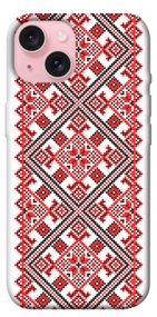 Чохол з картинкою Вишиванка 6 для Apple iPhone 15 (6.1")