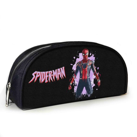Пенал школьный с принтом Человек-паук 23х10х8 см детский для девочки,мальчика (3974)