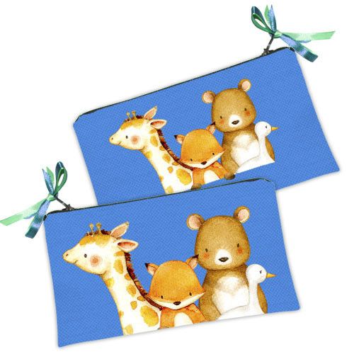 Косметичка жіноча Веселая компания 20х12 см (K_22DT013)