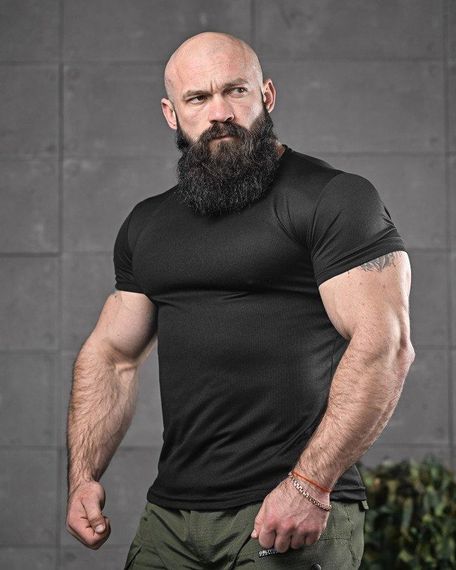 Тактична потоотводна футболка odin всесвіт чорна ДЛ6545 | Зображення 2