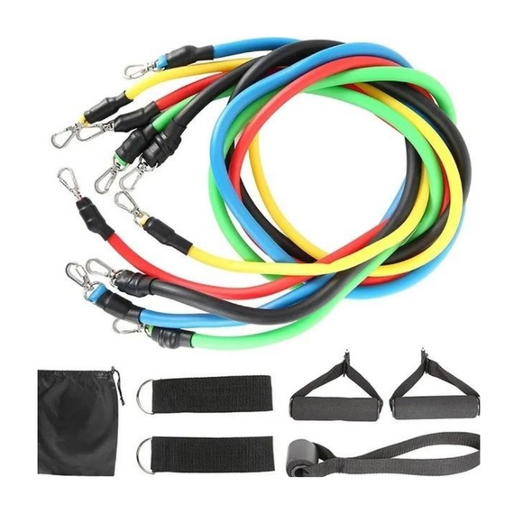 Набір фітнес гумок Power Resistance Bands, Гумки-еспандери   знижка | Зображення 2