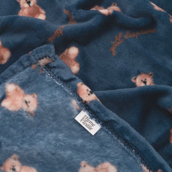 Плед Ardesto Flannel 160х200см, 100% поліестер, плюшеві ведмедики (ART0131PB) | Зображення 1