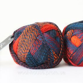 Шкарпеткова пряжа Schoppel Zauberball Crazy, 1537