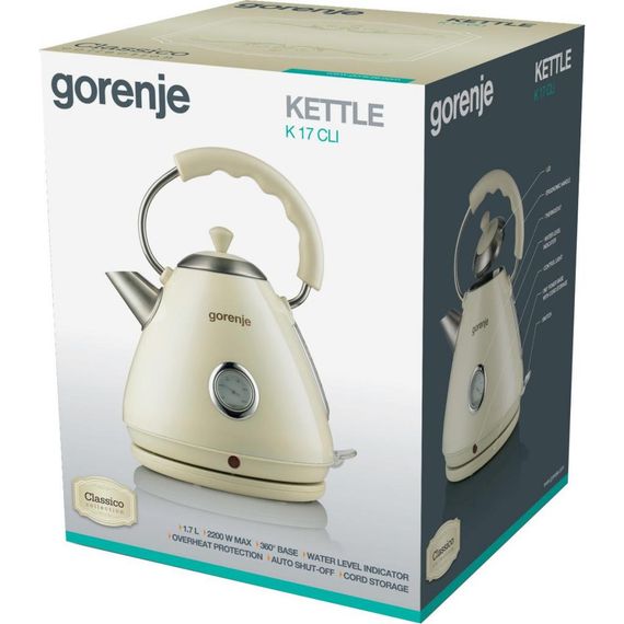 Електрочайник Gorenje K17CLI | Зображення 6