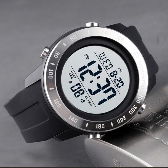 Чоловічий годинник Skmei 1524BKWT Black-White | Зображення 3