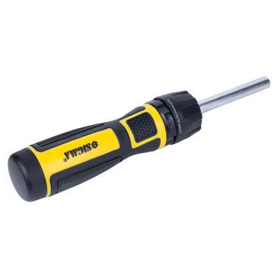Отвертка Sigma с реверсом высокоскоростная c битами 12шт CrV Mega (4009821) | Зображення 3