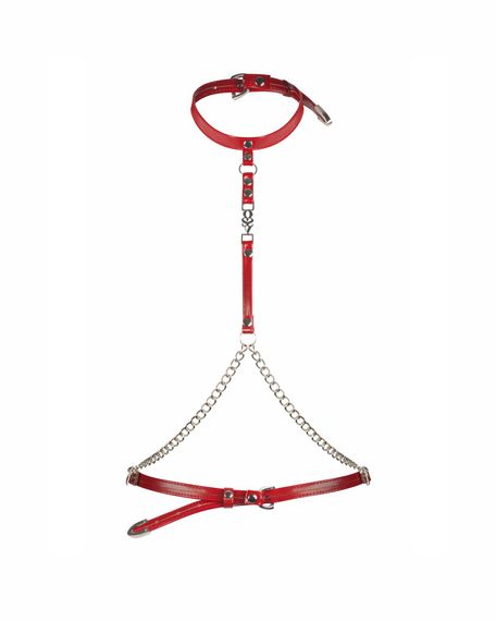 Портупея Obsessive Inferro harness top S/M/L, S/M/L | Зображення 2