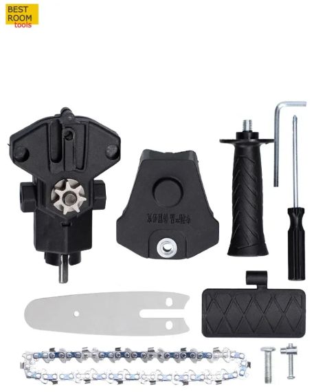 Насадка на дриль ланцюгова пила для дерева / Електропила з ручкою | Зображення 3