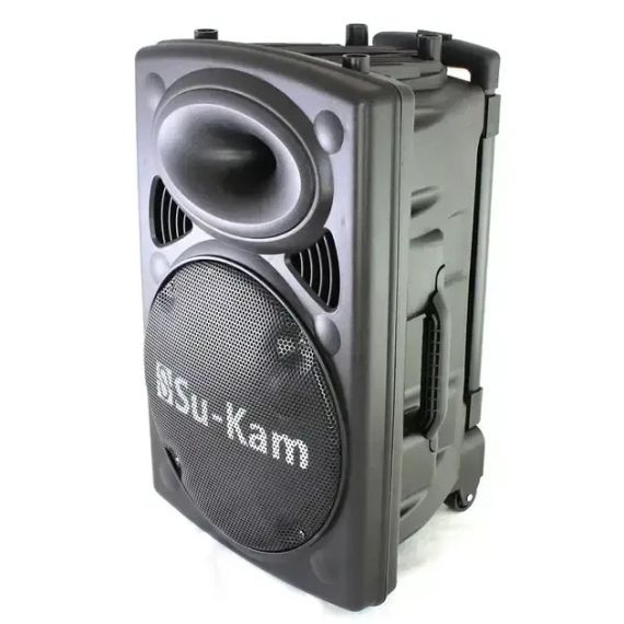 Портативна колонка Su-Kam BT 100D + 1 бездротовий мікрофон (12v/220v) | Зображення 1