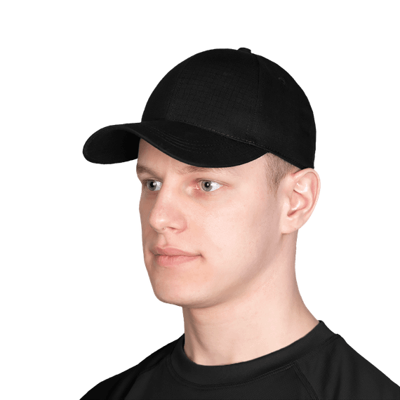 Бейсболка New Fix Rip-Stop Teflon Black (5849), | Зображення 1