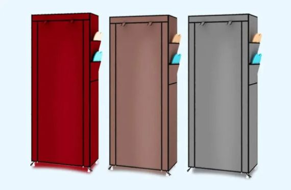 Стелаж для зберігання взуття Shoe Cabinet 160х60х30 Полиця для взуття Тканинний стелаж для взуття | Зображення 2
