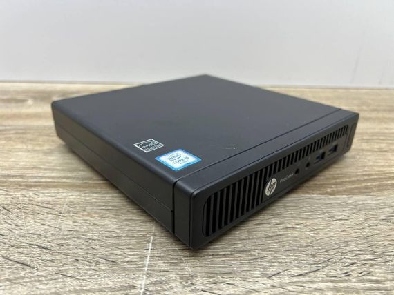 Неттоп HP EliteDesk 400 G2 Desktop Mini USFF / Intel Core i5-6500T (4 ядра по 2.5 - 3.1 GHz) / 8 GB DDR4 / 240 GB SSD / Intel UHD Graphics 630 / Блок питания б/у | Зображення 3