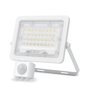 LED прожектор VIDEX 30W 5000K з датчиком руху VL-F2e305W-S