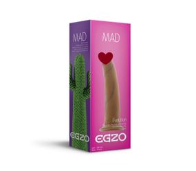 Фалоімітатор EGZO Ciberskin D001 (18 см х 3,5 см) Sex Aura