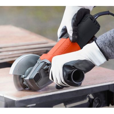 Шлифовальная машина Black&amp;Decker 800 Вт, 12000 об/мин, d=125 мм (BEG120) | Зображення 4