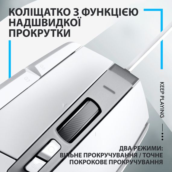 Мишка Logitech G502 X USB White (910-006146) | Зображення 2