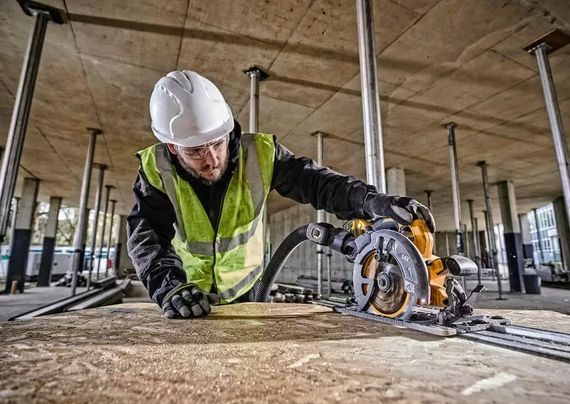 Пила дискова акумуляторна DeWalt з АКБ та ЗП DCS579X2 | Зображення 1