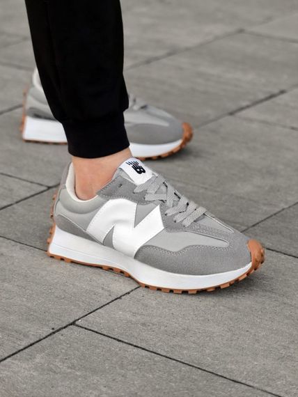 Демісезонні кросівки  New Balance колір сірий, білий | Зображення 4